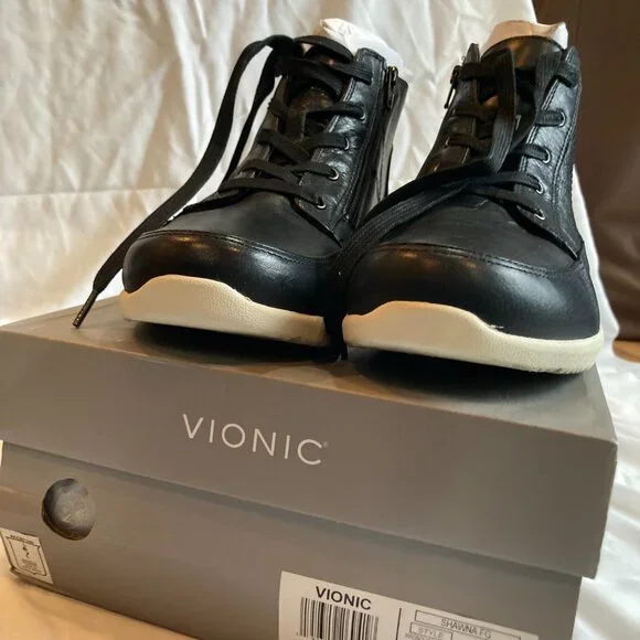NIB Vionic Shawna High-top Sneakers W11 - Picture 3 of 6